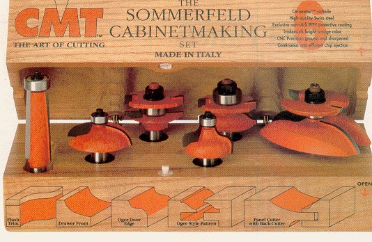 CMT Cabinetmaking Sommerfeld Set 800.515.11 800.515.11